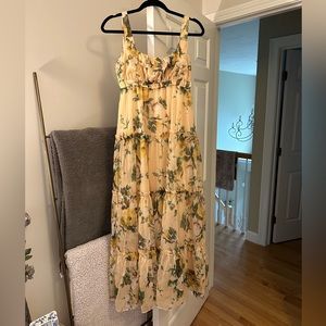 OPT Romantic Scarlet Maxi Dress